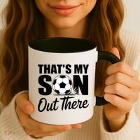Soccer Mom Dad Proud Parent Game Day Gift Coffee Mug thumb 3