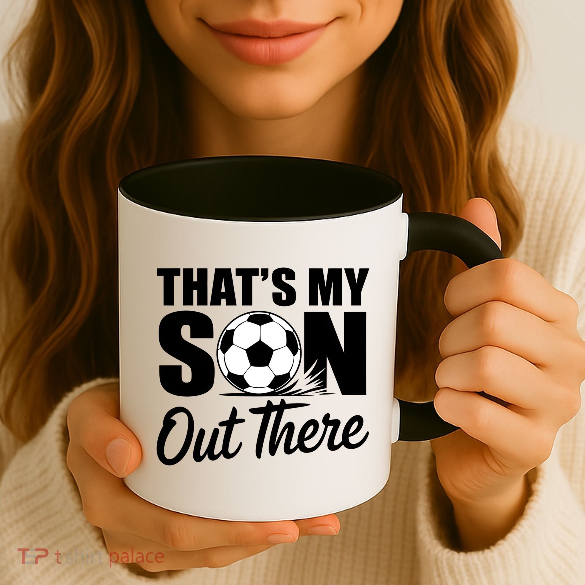 Soccer Mom Dad Proud Parent Game Day Gift Coffee Mug