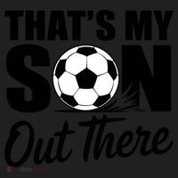 Soccer Mom Dad Proud Parent Game Day Gift Golf Towel thumb 3