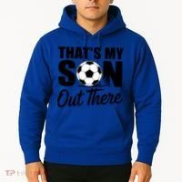 Soccer Mom Dad Proud Parent Game Day Gift Hoodie thumb 2