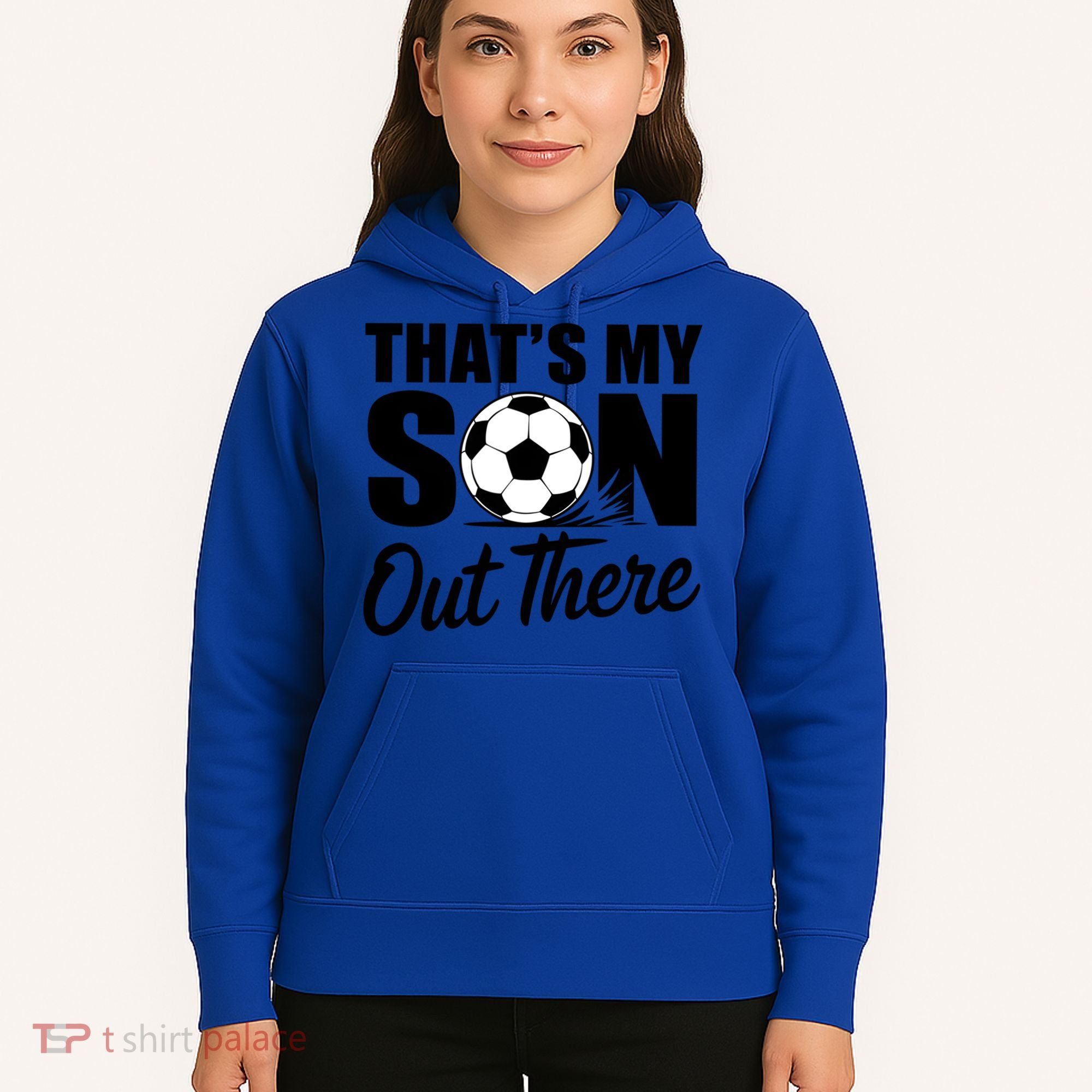 Soccer Mom Dad Proud Parent Game Day Gift Hoodie