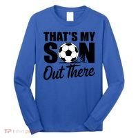 Soccer Mom Dad Proud Parent Game Day Gift Long Sleeve Shirt thumb 0