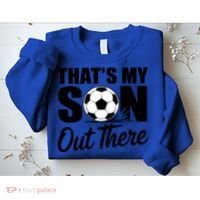 Soccer Mom Dad Proud Parent Game Day Gift Sweatshirt thumb 2