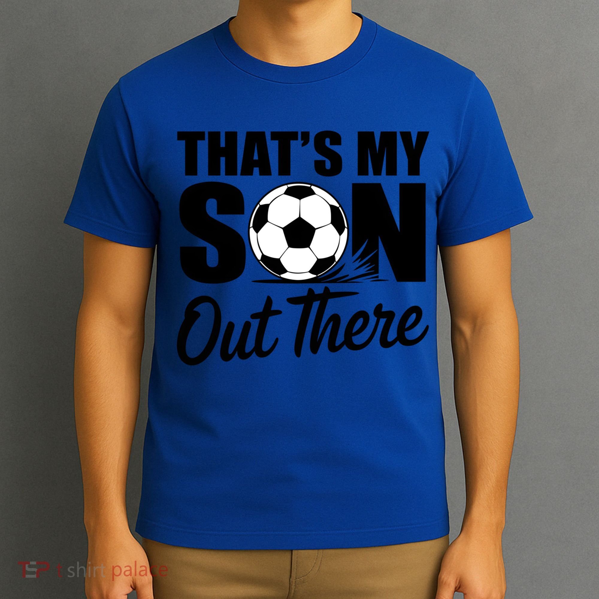 Soccer Mom Dad Proud Parent Game Day Gift T-Shirt