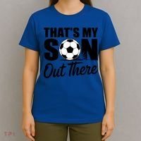 Soccer Mom Dad Proud Parent Game Day Gift T-Shirt thumb 4