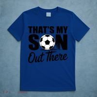 Soccer Mom Dad Proud Parent Game Day Gift T-Shirt thumb 5