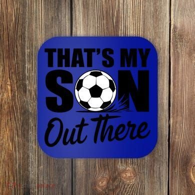 Soccer Mom Dad Proud Parent Game Day Gift Coaster