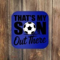 Soccer Mom Dad Proud Parent Game Day Gift Coaster thumb 0