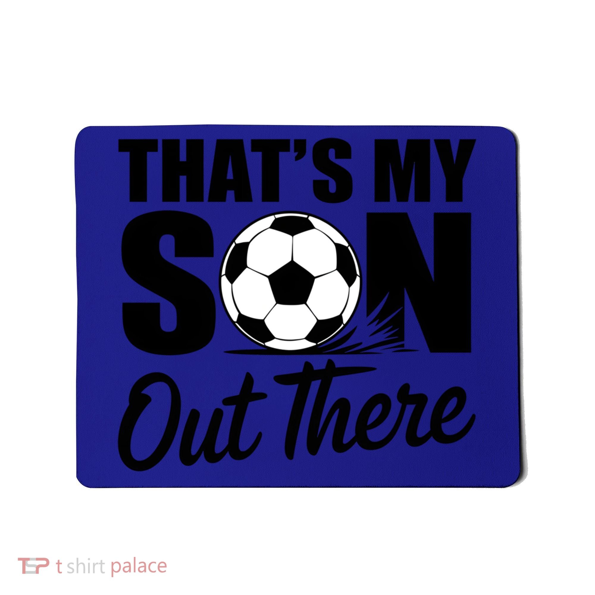 Soccer Mom Dad Proud Parent Game Day Gift Mousepad