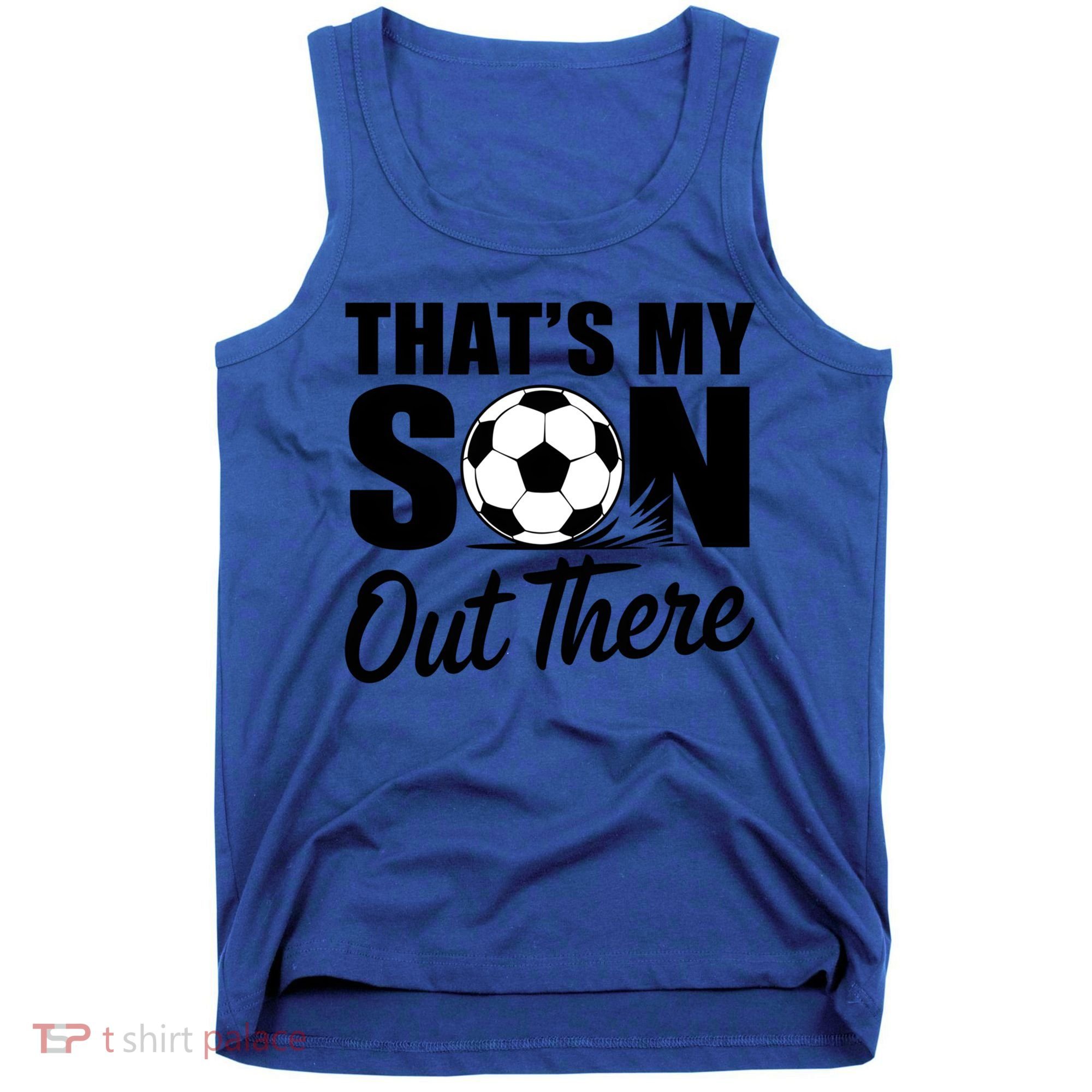 Soccer Mom Dad Proud Parent Game Day Gift Tank Top