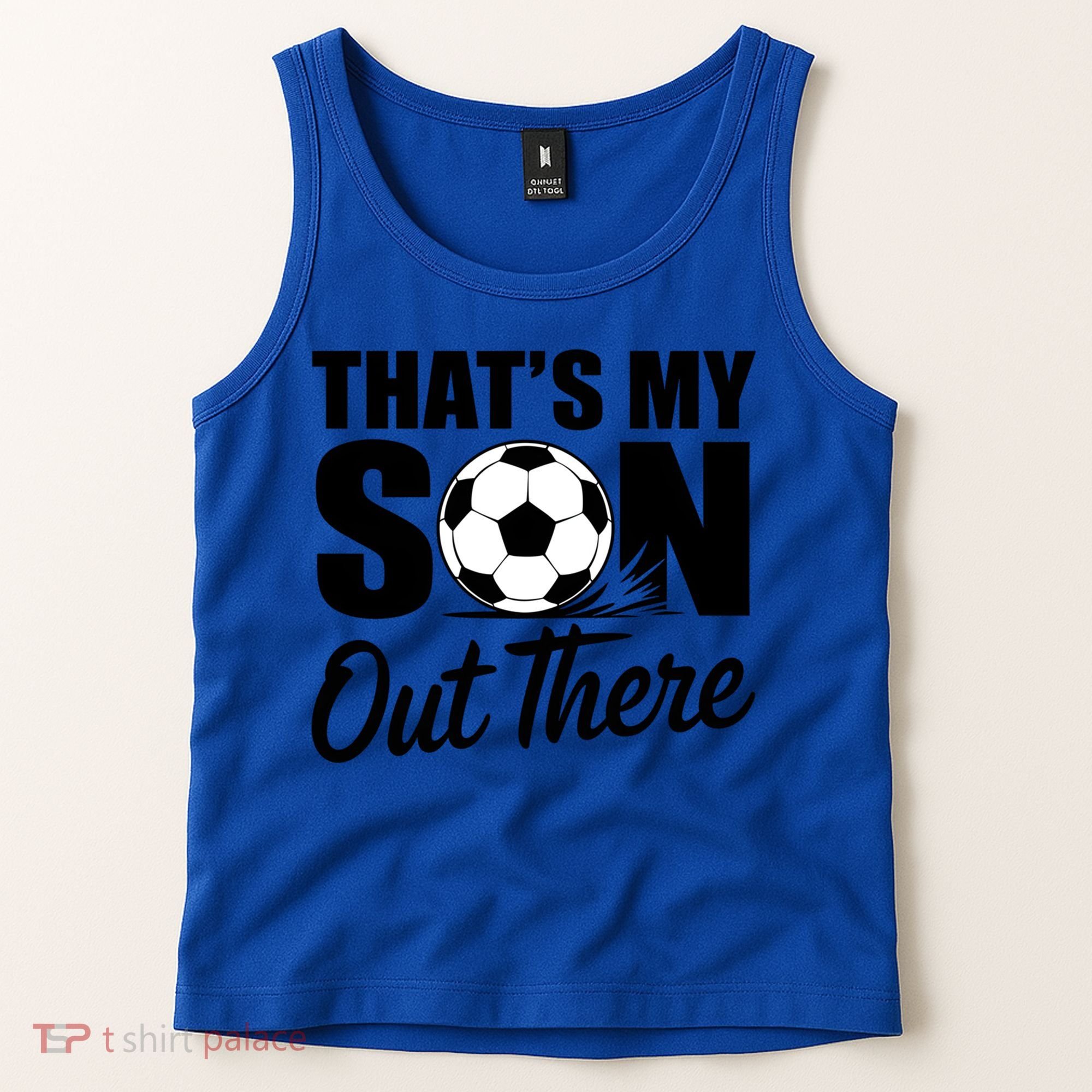 Soccer Mom Dad Proud Parent Game Day Gift Tank Top