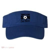 Soccer Mom Dad Proud Parent Game Day Gift Visor thumb 0