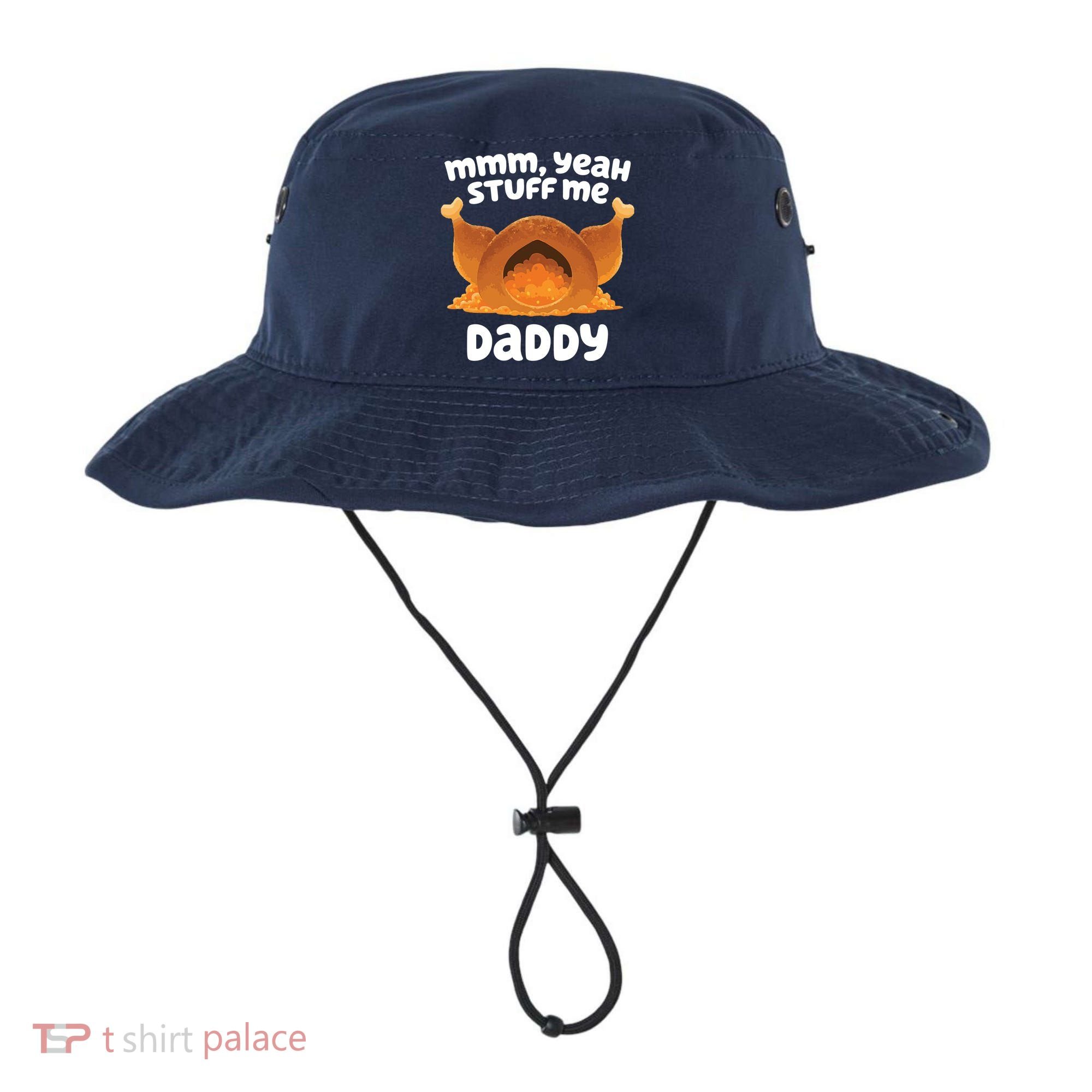 Stuff Me Daddy Funny Thanksgiving Turkey Bucket Hat