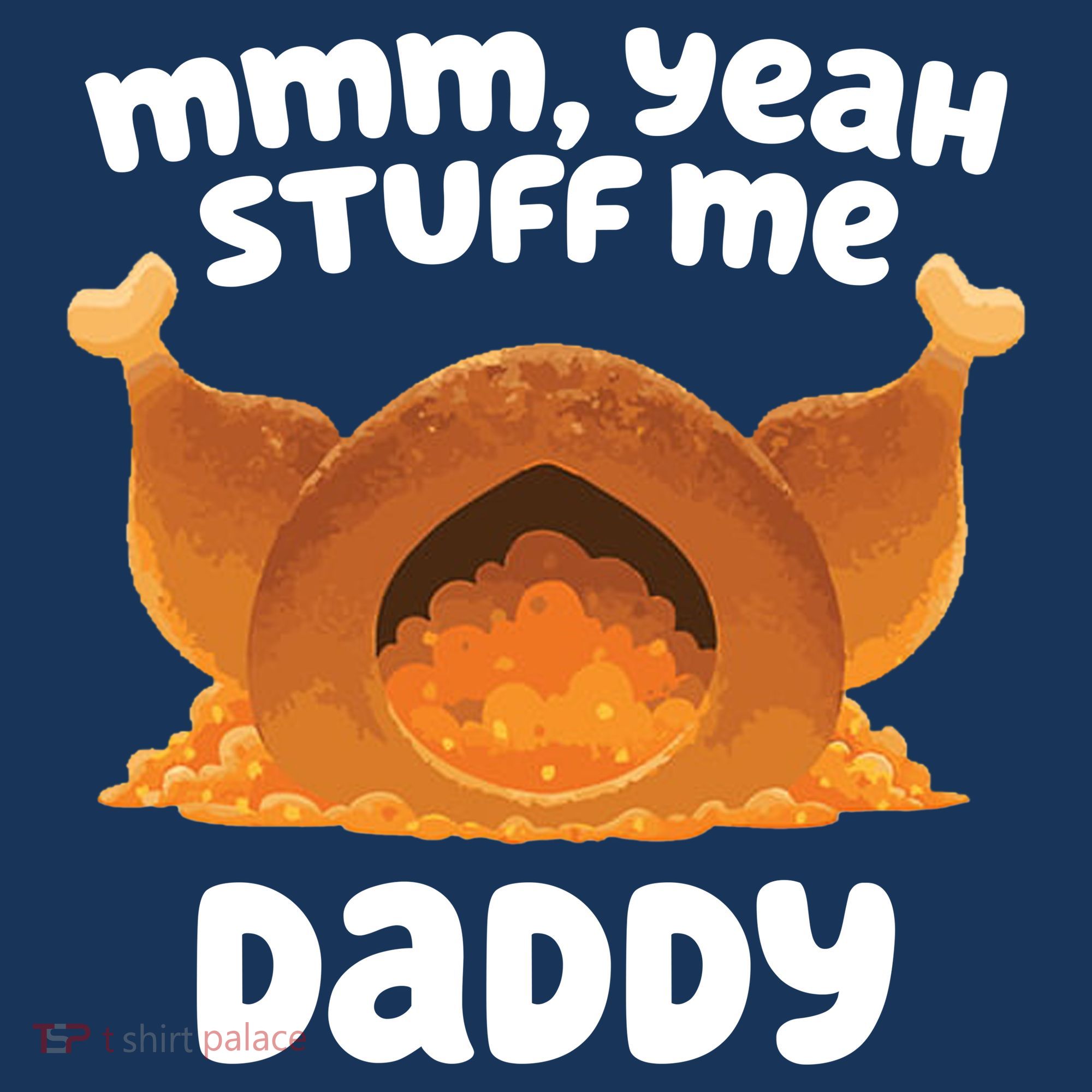 Stuff Me Daddy Funny Thanksgiving Turkey Women's Tank Top