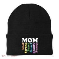 Special Mom Definition Mothers Day Gift Beanie thumb 0