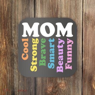 Special Mom Definition Mothers Day Gift Coaster