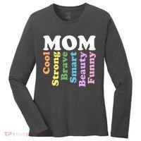 Special Mom Definition Mothers Day Gift Women's Long Sleeve Shirt thumb 0