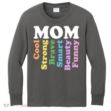 Special Mom Definition Mothers Day Gift Kids Long Sleeve Shirt