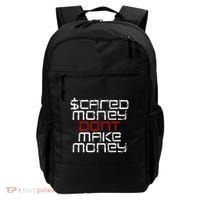 Scared Money Dont Make Money Backpack thumb 0