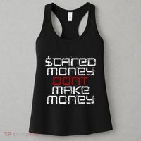 Scared Money Dont Make Money Women's Tank Top thumb 3