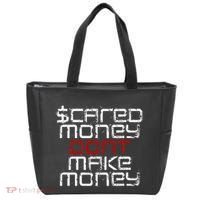 Scared Money Dont Make Money Tote Bag thumb 0