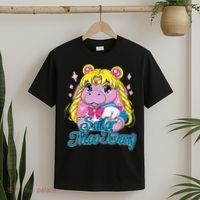 Sailor Moo Deng Funny Hippo Moo Deng Cute T-Shirt thumb 2