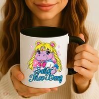 Sailor Moo Deng Funny Hippo Moo Deng Cute Coffee Mug thumb 3