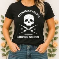 Stuntman Mike's Driving School Women's T-Shirt thumb 2