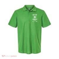 SheS My Drunker Half St Patricks Day Matching Couple Polo thumb 0