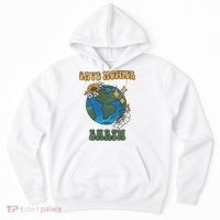 Save Mother Earth Retro Planet Floral Hoodie thumb 0
