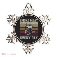 Smoke Meat Everyday Barbecue Grill Griller Grillfather Gift Ornament thumb 0