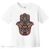Spiritual Mystic Eye Third Eye All Seeing Eye Hamsa Hand Toddler T-Shirt thumb 0