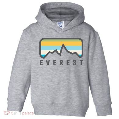 Simple Mount Everest Toddler Hoodie