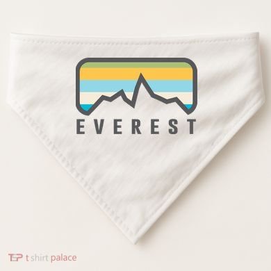 Simple Mount Everest USA-Made Doggie Bandana
