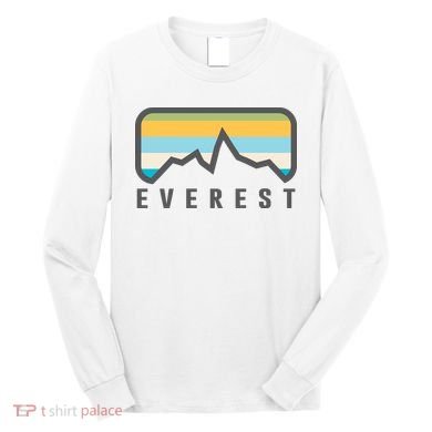 Simple Mount Everest Long Sleeve Shirt