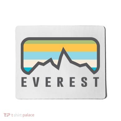 Simple Mount Everest Mousepad