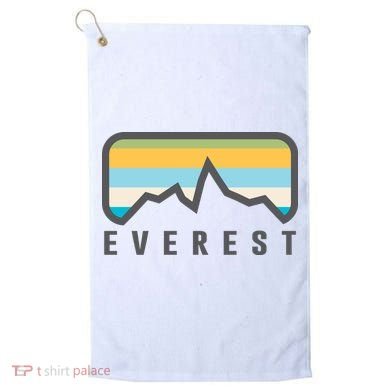 Simple Mount Everest Golf Towel