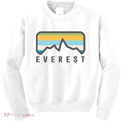 Simple Mount Everest Kids Sweatshirt