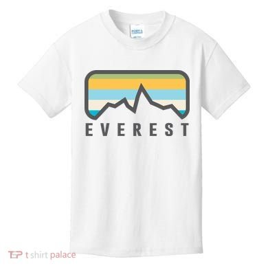 Simple Mount Everest Kids T-Shirt