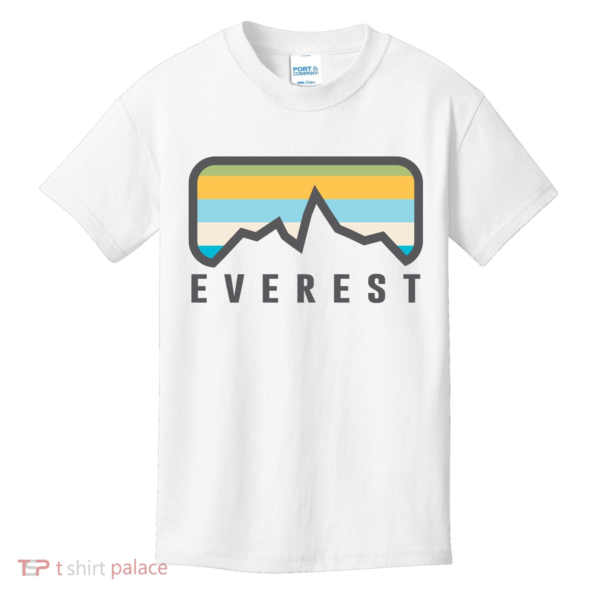 Simple Mount Everest Kids T-Shirt