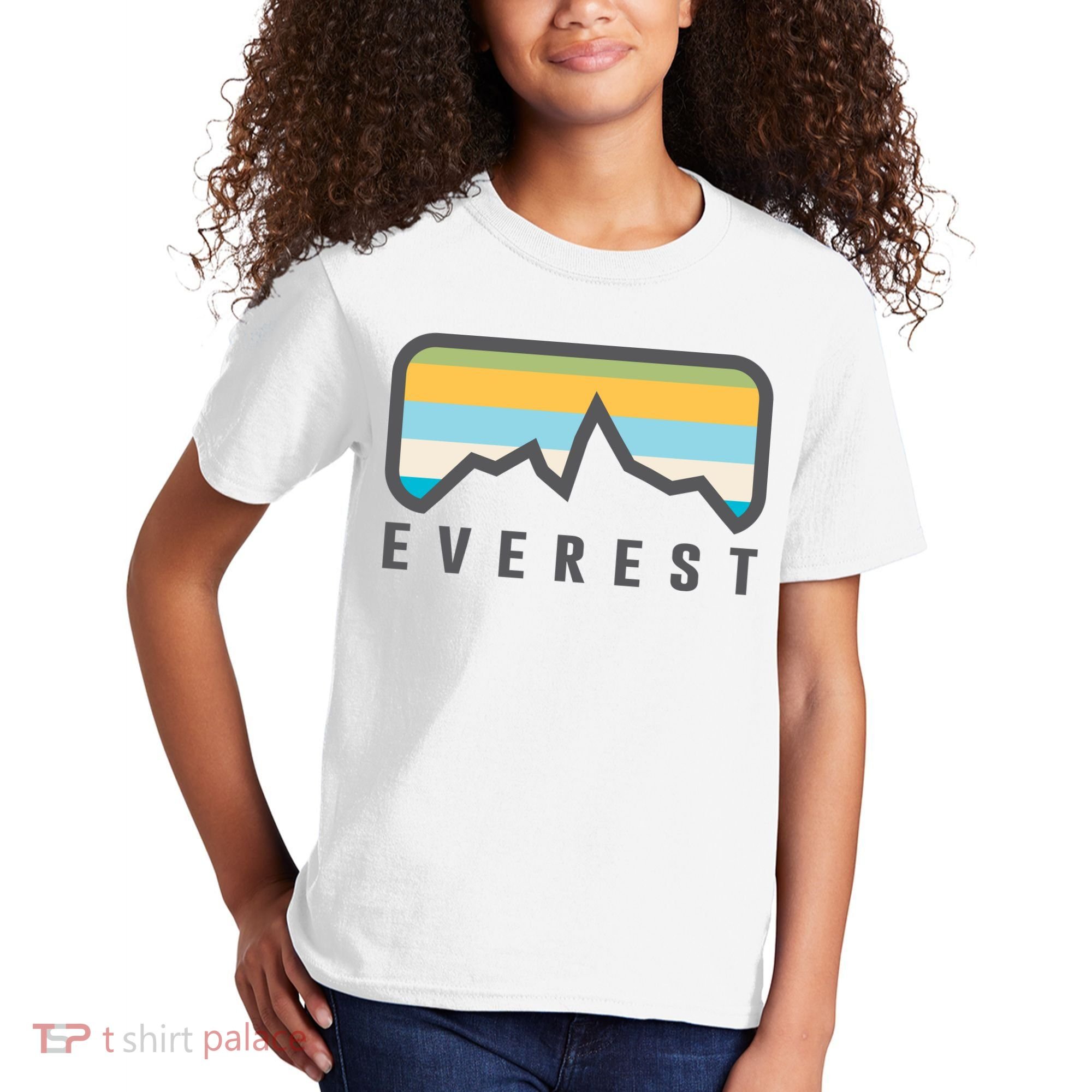 Simple Mount Everest Kids T-Shirt