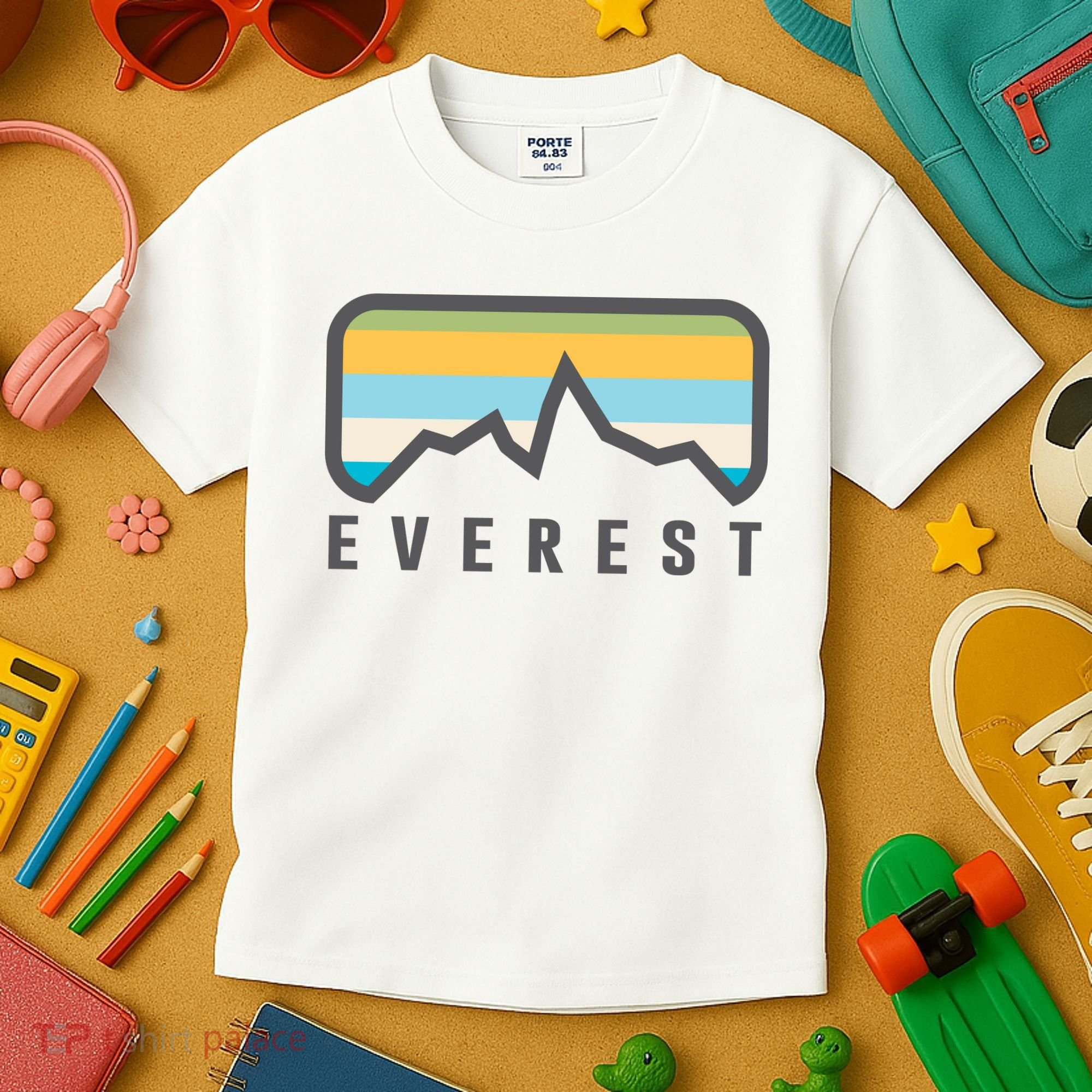 Simple Mount Everest Kids T-Shirt