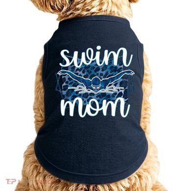 Swim Mom For MotheS Day Doggie Tank