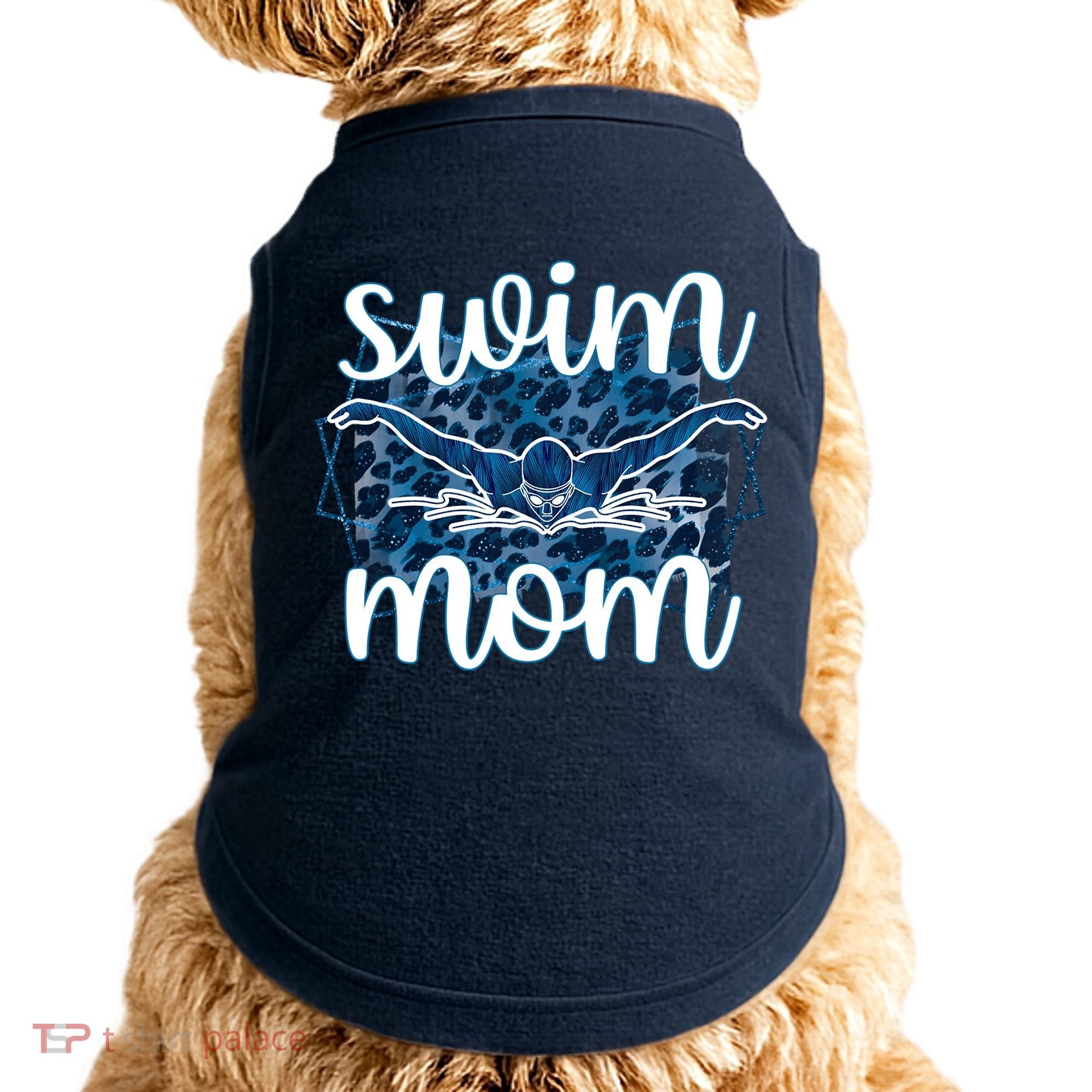 Swim Mom For MotheS Day Doggie Tank
