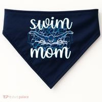 Swim Mom For MotheS Day USA-Made Doggie Bandana thumb 0