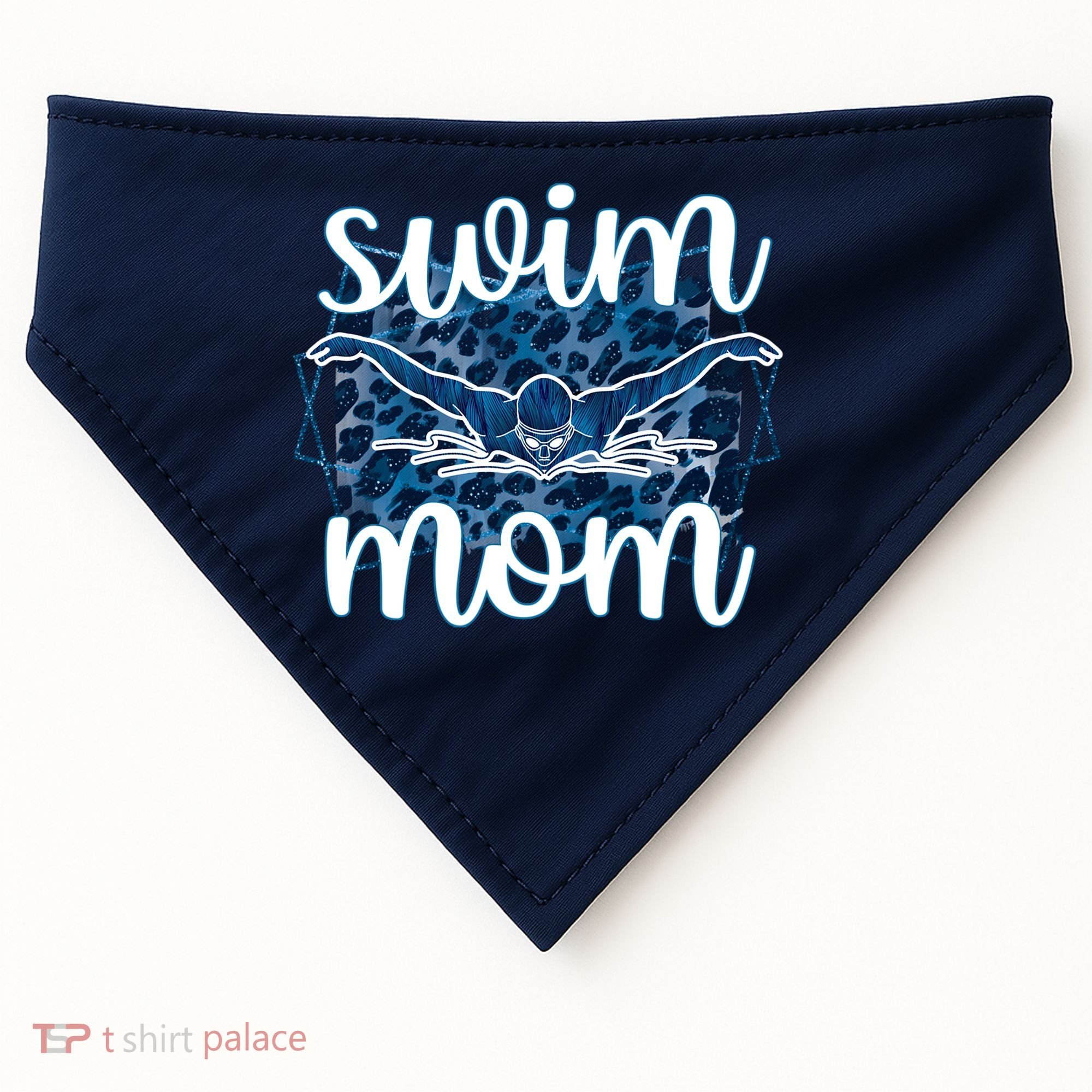 Swim Mom For MotheS Day USA-Made Doggie Bandana