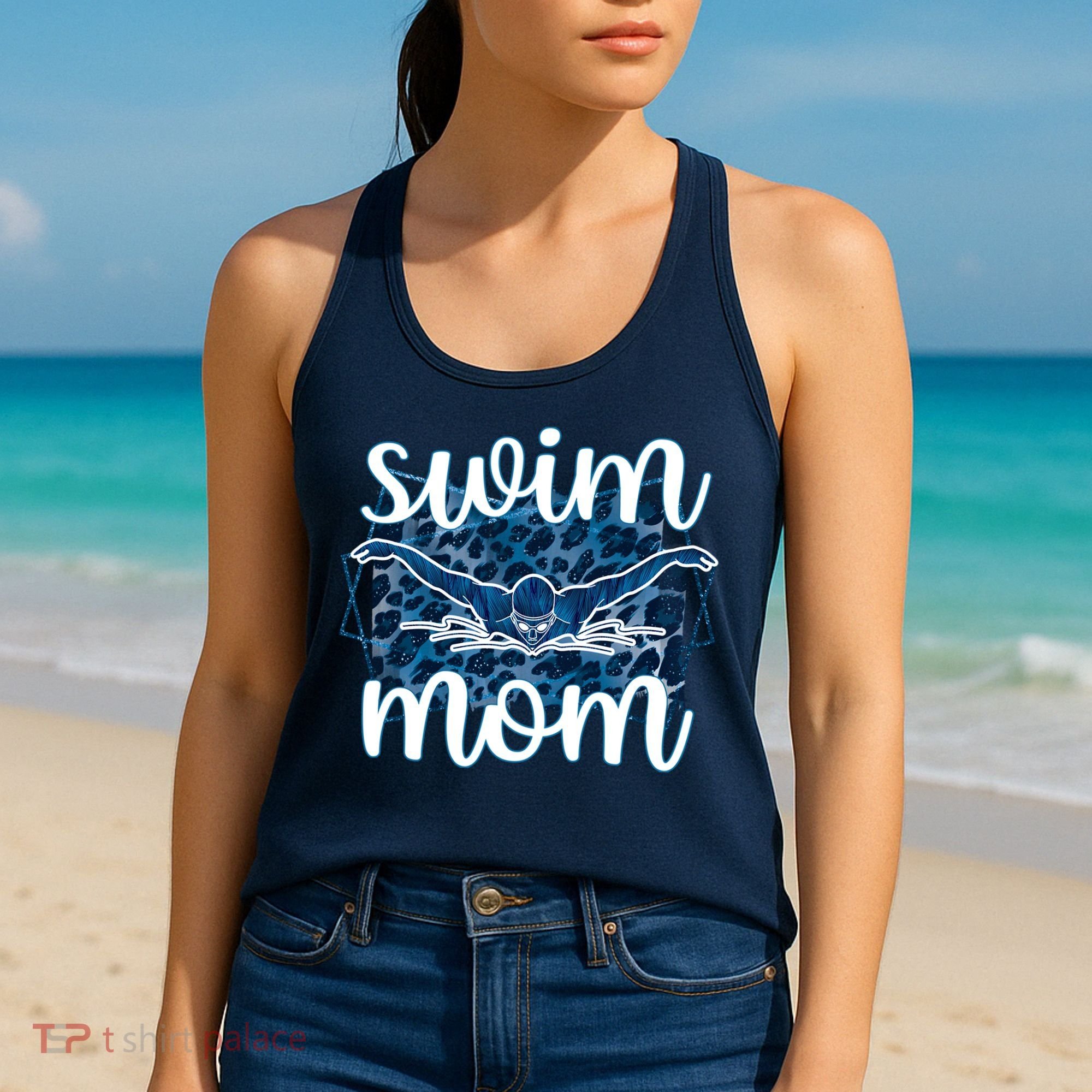 Swim Mom For MotheS Day Women's Tank Top