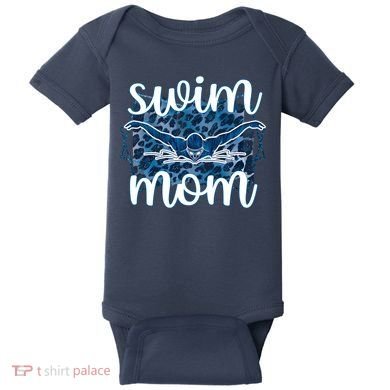 Swim Mom For MotheS Day Baby Bodysuit