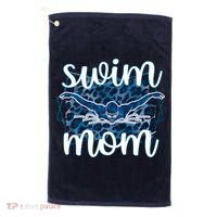 Swim Mom For MotheS Day Golf Towel thumb 0
