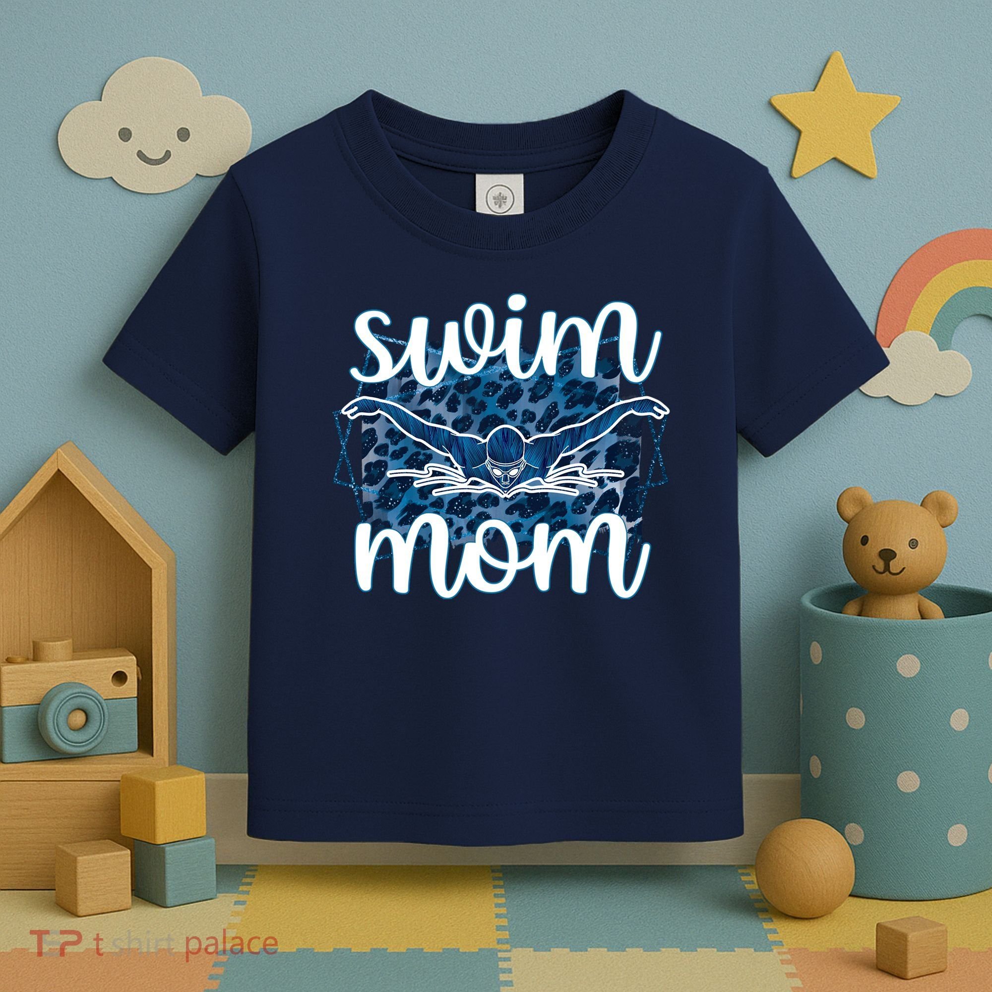 Swim Mom For MotheS Day Toddler T-Shirt